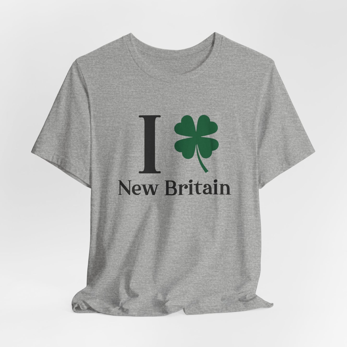 I Clover New Britain // New Britain CT unisex t shirts // finding connecticut