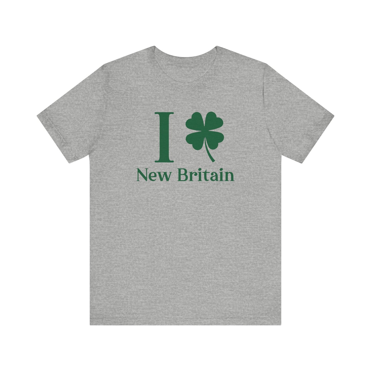 I Clover New Britain // New Britain Connecticut st. Patrick's day merch unisex t shirt // finding connecticut