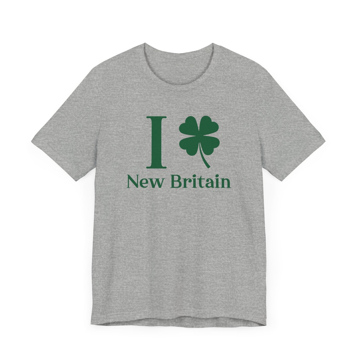 I Clover New Britain // New Britain Connecticut st. Patrick's day merch unisex t shirt // finding connecticut