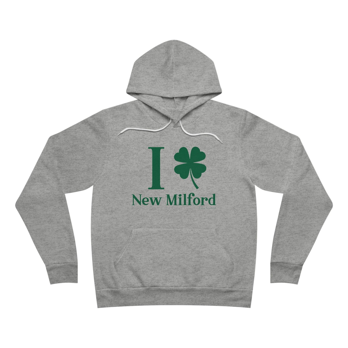 I Clover New Milford // New Milford CT unisex hoodie sweatshirt // Finding Connecticut