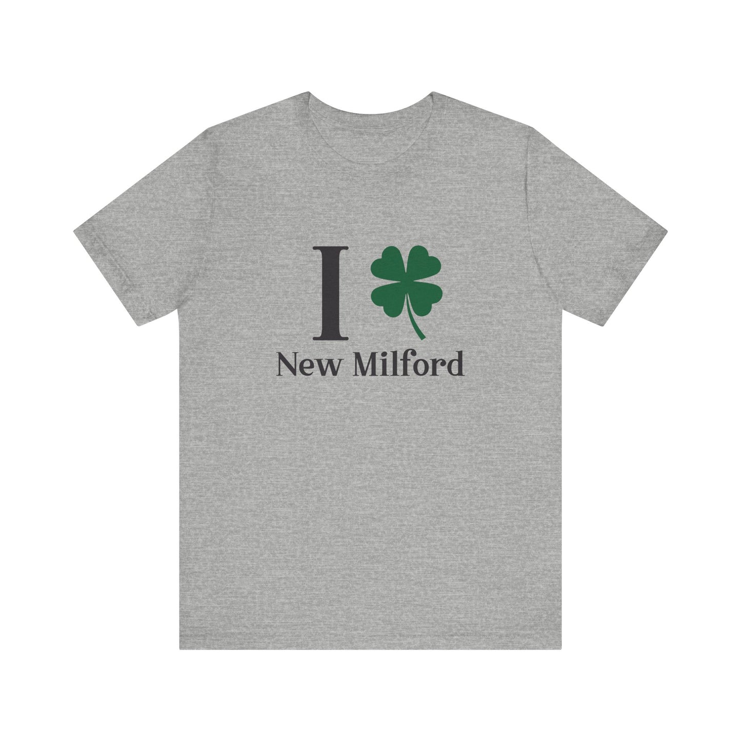 I Clover New Milford // New Milford Connecticut unisex t shirt // Finding Connecticut