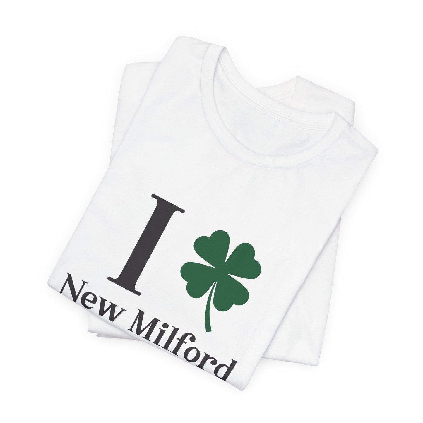 I Clover New Milford // New Milford Connecticut unisex t shirt // Finding Connecticut