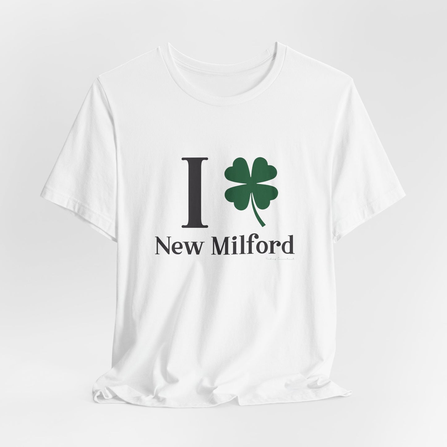 I Clover New Milford // New Milford Connecticut unisex t shirt // Finding Connecticut