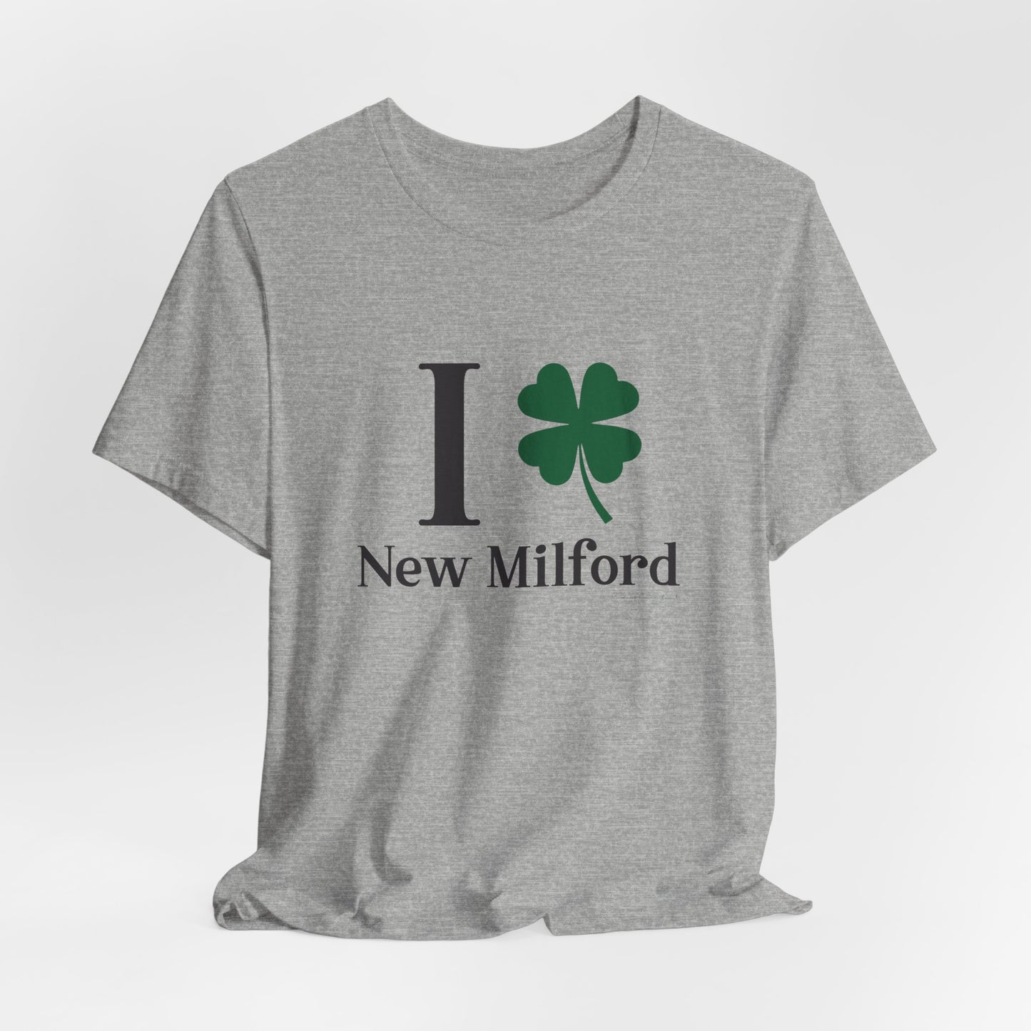 I Clover New Milford // New Milford Connecticut unisex t shirt // Finding Connecticut