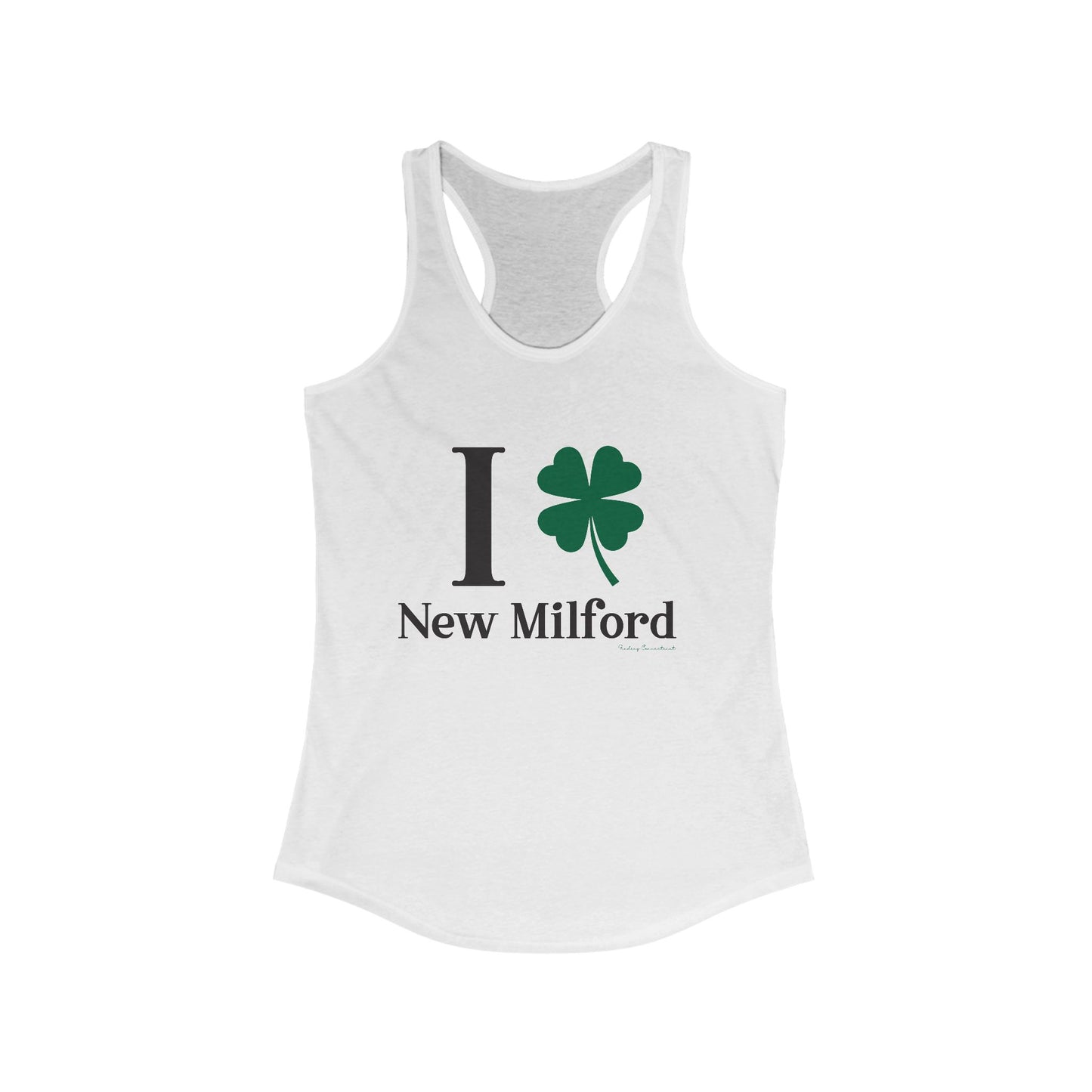 I Clover New Milford // New Milford Connecticut womens tank top shirt // Finding Connecticut