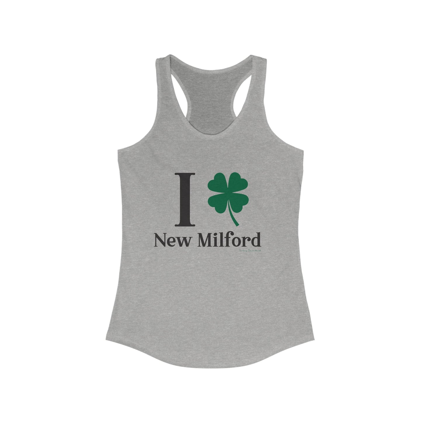 I Clover New Milford // New Milford Connecticut womens tank top shirt // Finding Connecticut