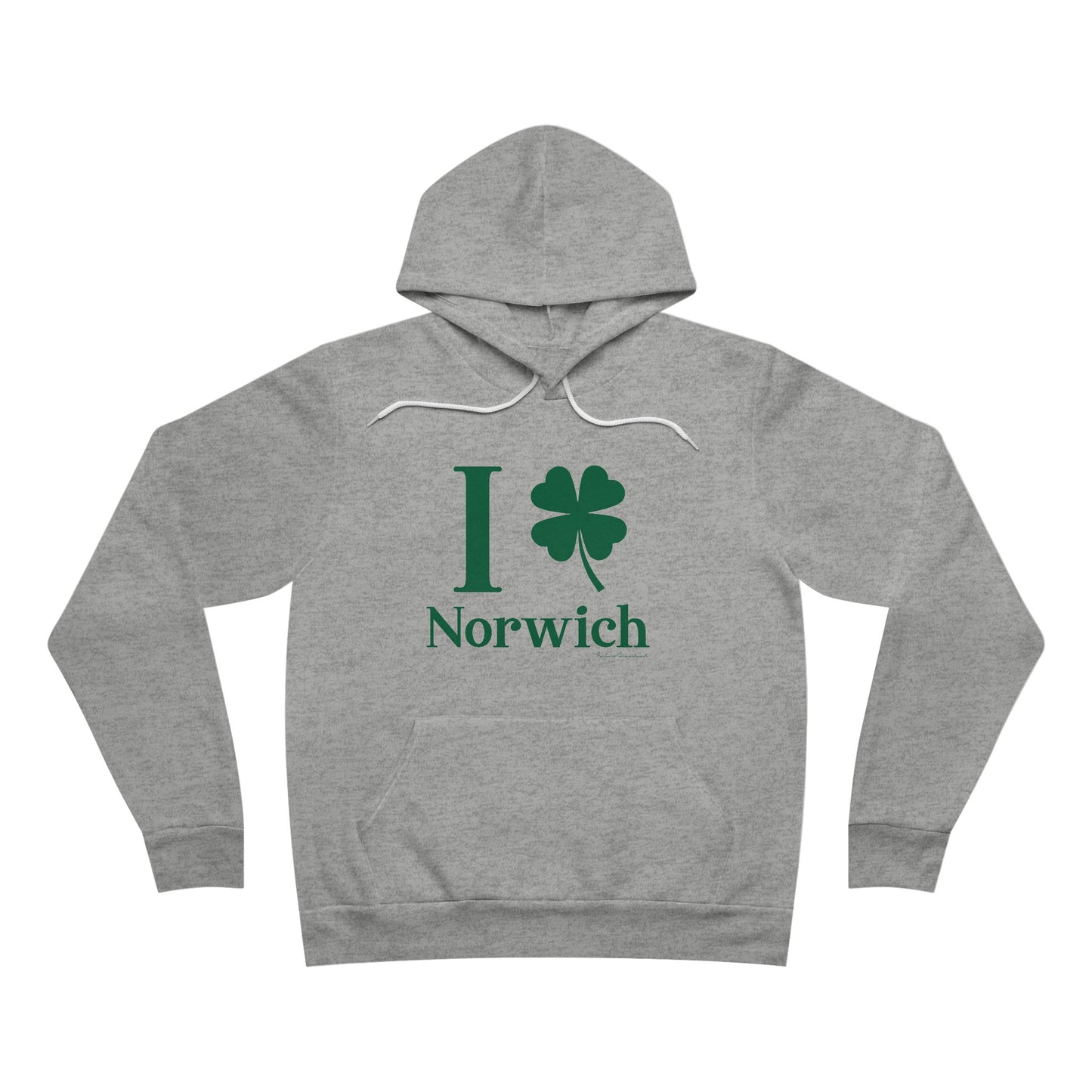 I Clover Norwich // Norwich Connecticut unisex hoodie sweatshirt // finding connecticut