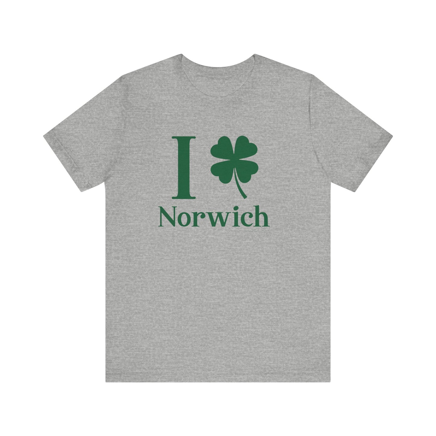 I Clover Norwich // Norwich Connecticut unisex t shirts // finding connecticut