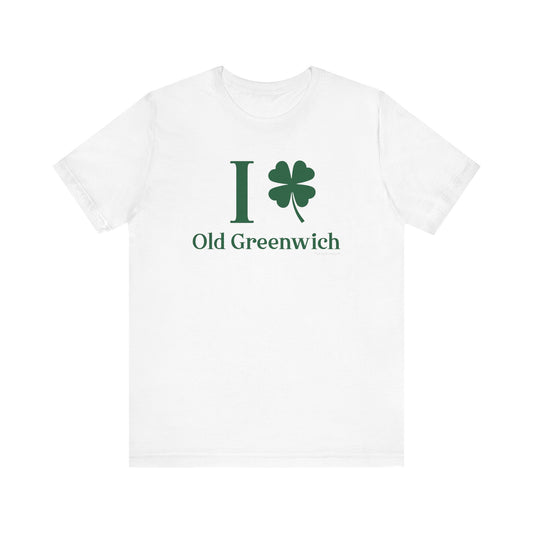 I Clover Old Greenwich // Old Greenwich - Greenwich CT unisex t shirts   / finding connecticut