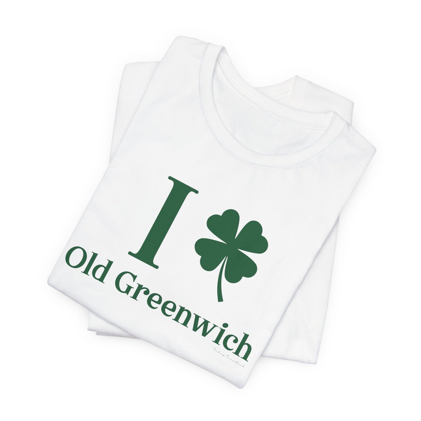 I Clover Old Greenwich // Old Greenwich - Greenwich CT unisex t shirts / finding connecticut