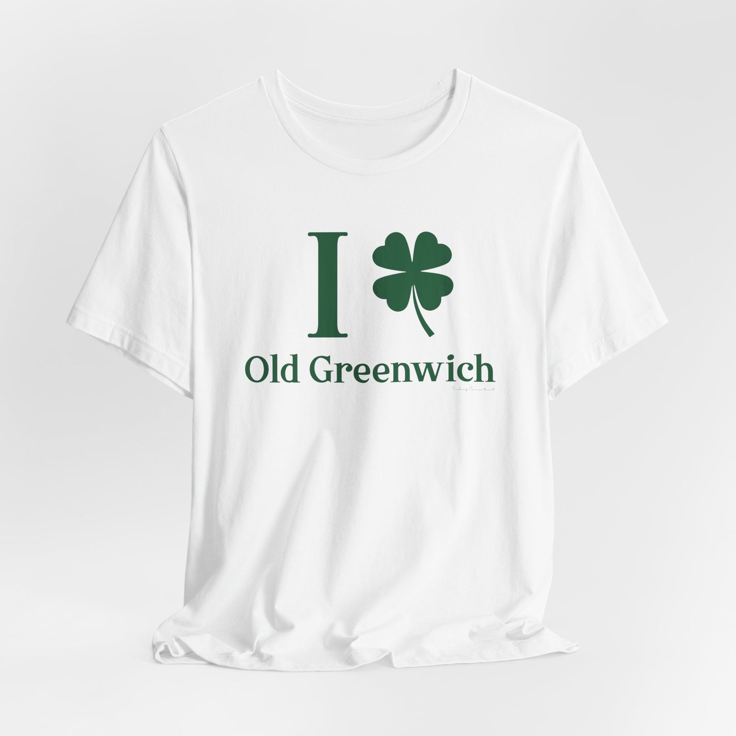 I Clover Old Greenwich // Old Greenwich - Greenwich CT unisex t shirts / finding connecticut