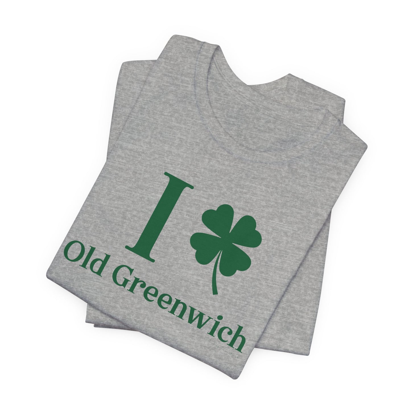 I Clover Old Greenwich // Old Greenwich - Greenwich CT unisex t shirts / finding connecticut