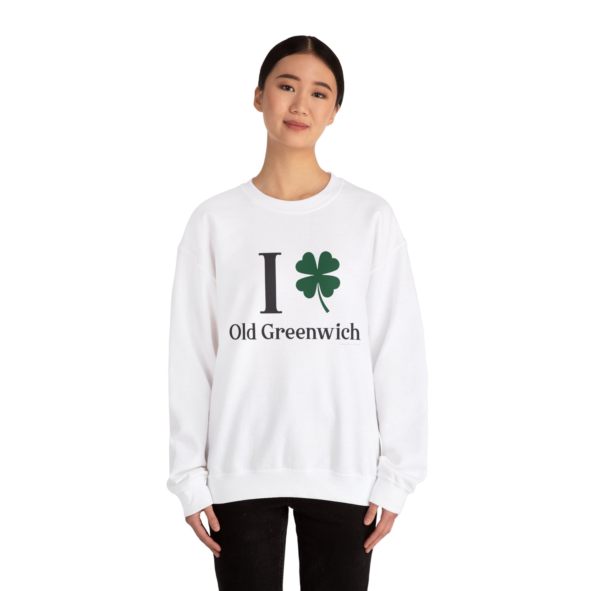 I Clover Old Greenwich // Old Greenwich - Greenwich Connecticut unisex sweatshirt / finding connecticut