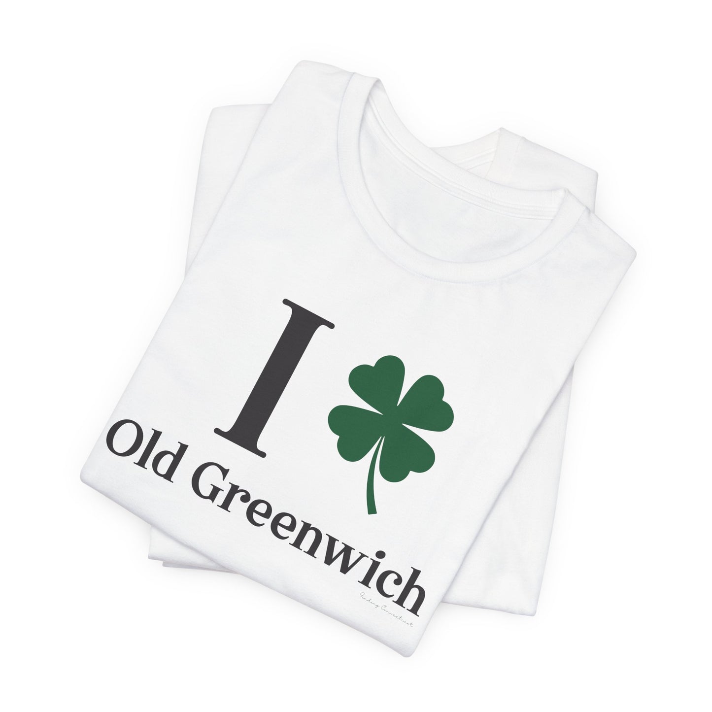 I Clover Old Greenwich // Old Greenwich - Greenwich Connecticut unisex t shirt // finding connecticut