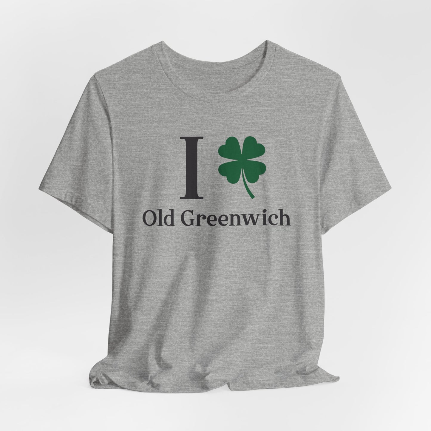 I Clover Old Greenwich // Old Greenwich - Greenwich Connecticut unisex t shirt // finding connecticut