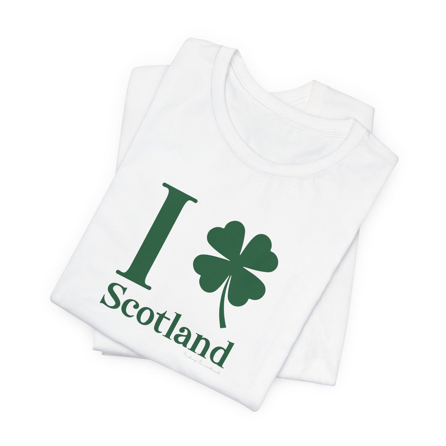 I Clover Scotland / Scotland Connecticut unisex t shirt // finding connecticut