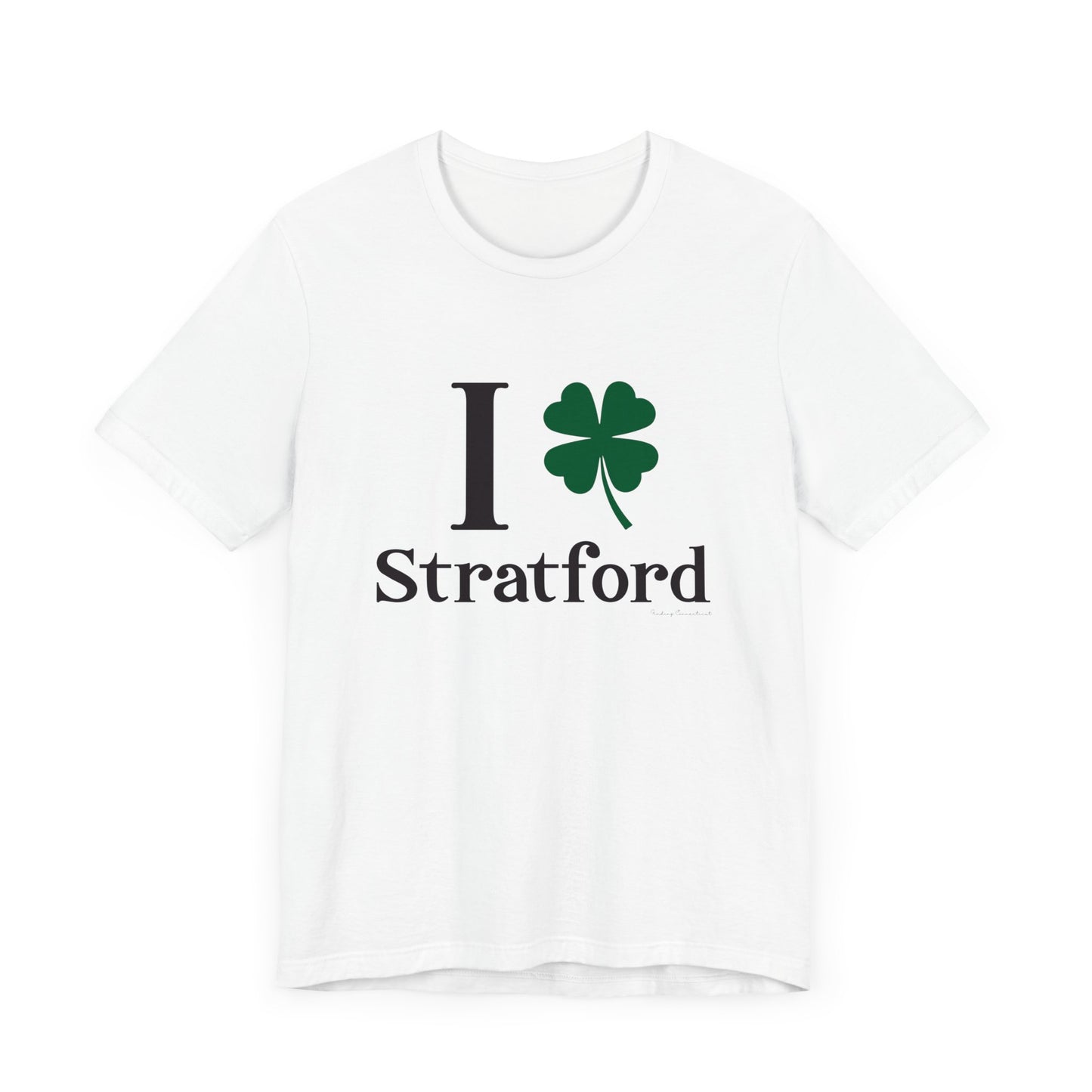 I Clover Stratford // Stratford CT unisex t shirts // finding connecticut