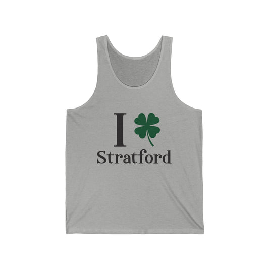 I Clover Stratford // Stratford CT unisex tank tops // finding connecticut