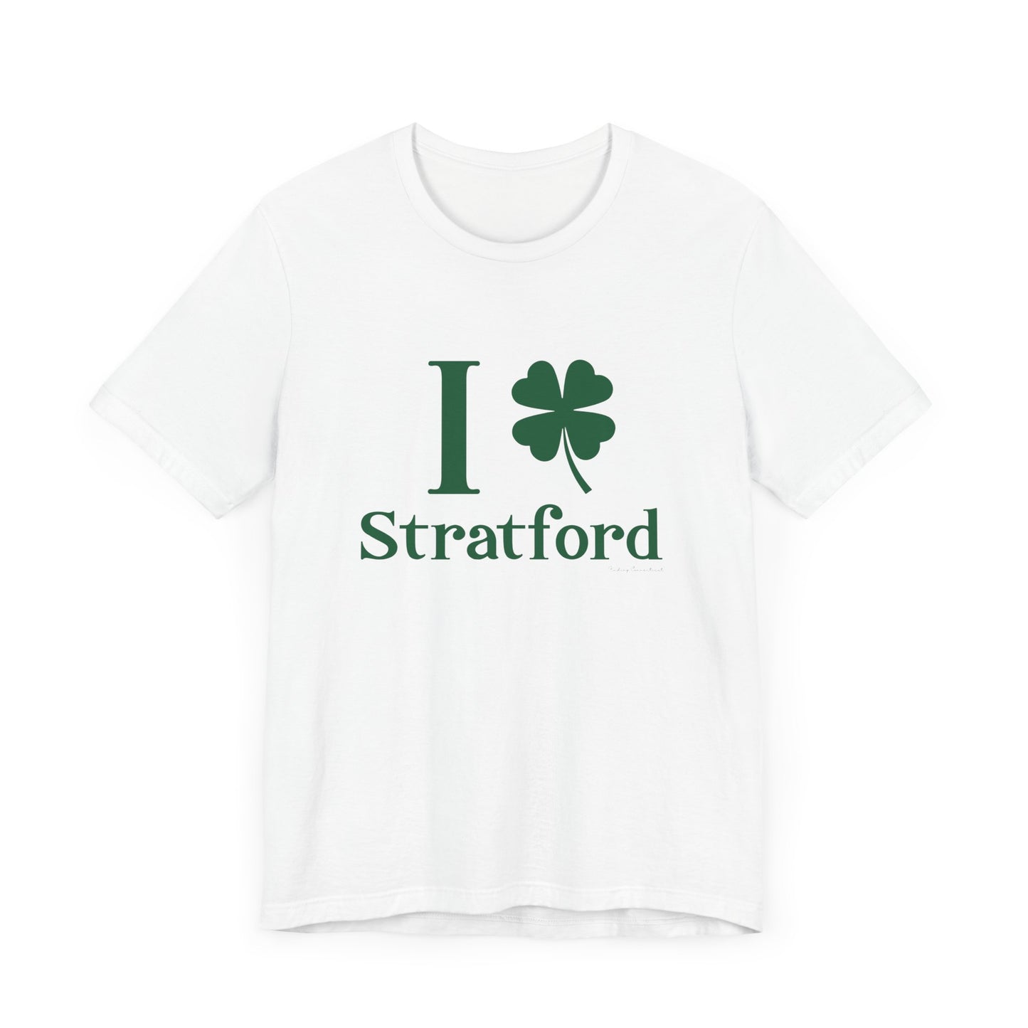 I Clover Stratford // Stratford Connecticut unisex t shirts // finding connecticut