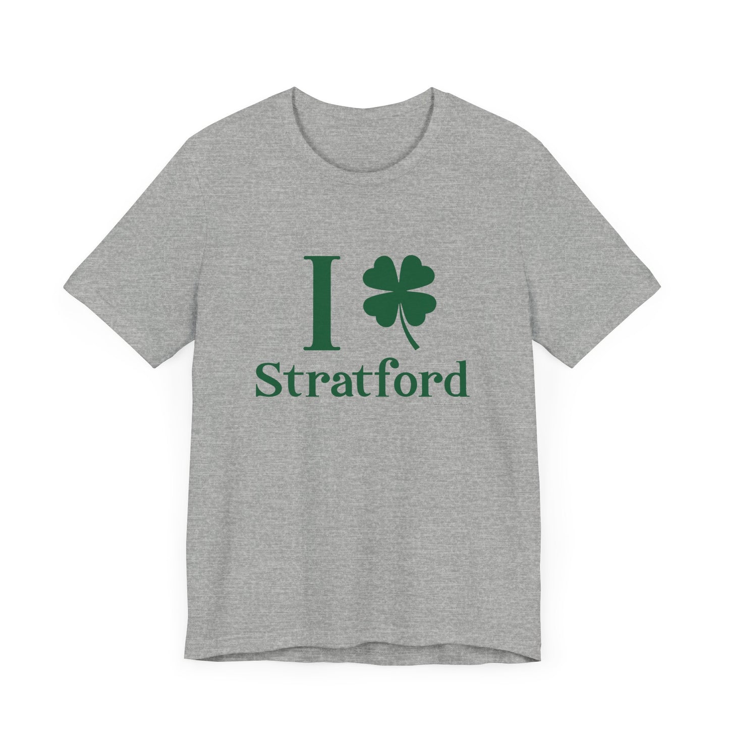 I Clover Stratford // Stratford Connecticut unisex t shirts // finding connecticut