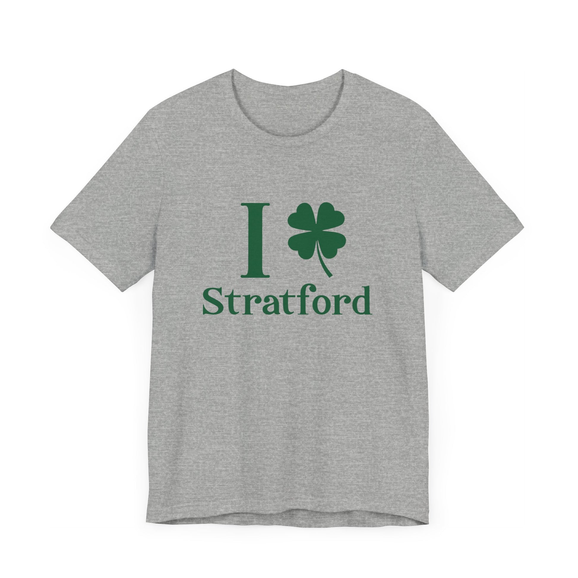 I Clover Stratford // Stratford Connecticut unisex t shirts   // finding connecticut