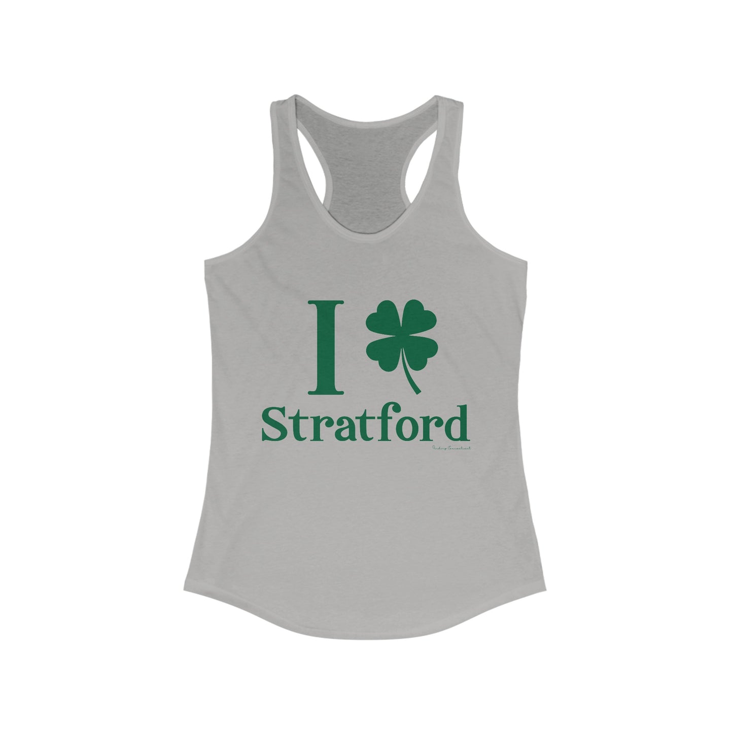 I Clover Stratford // Stratford Connecticut womens tank top shirt // finding connecticut