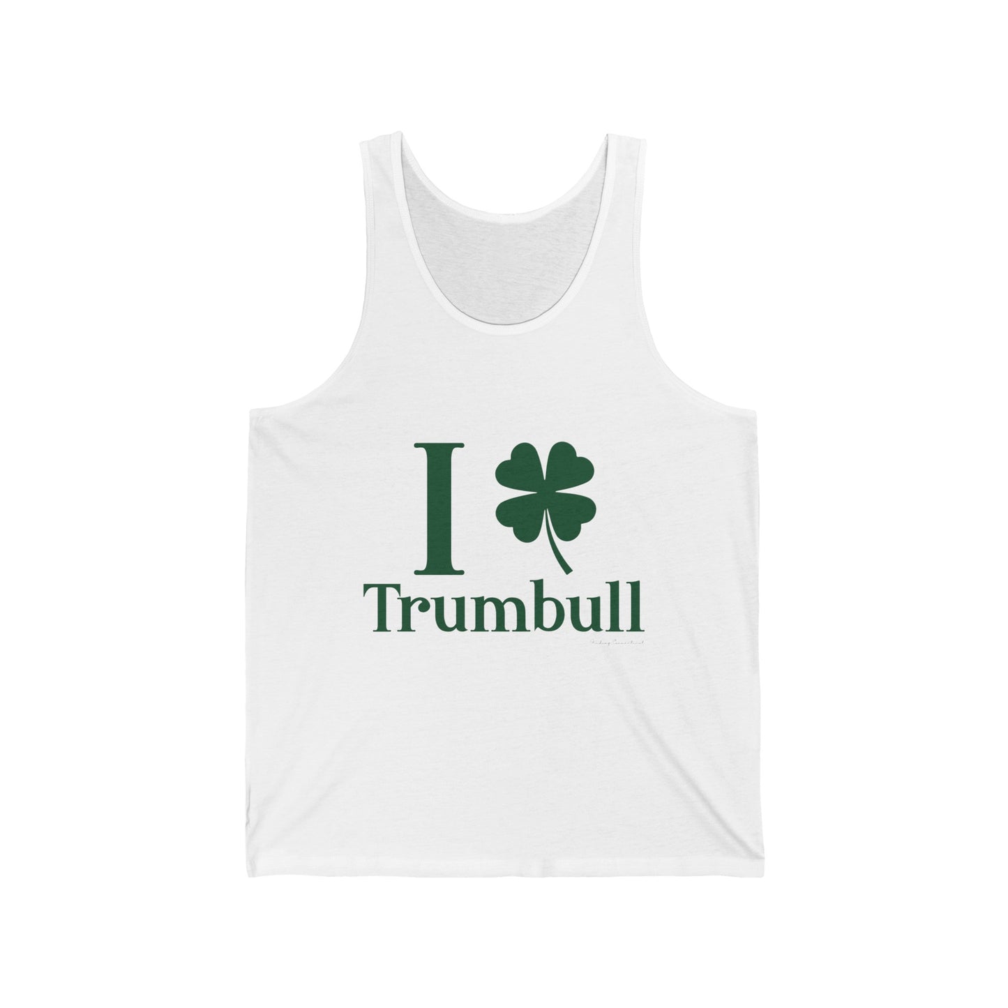 I Clover Trumbull // Trumbull connecticut tank top shirt /// finding Connecticut