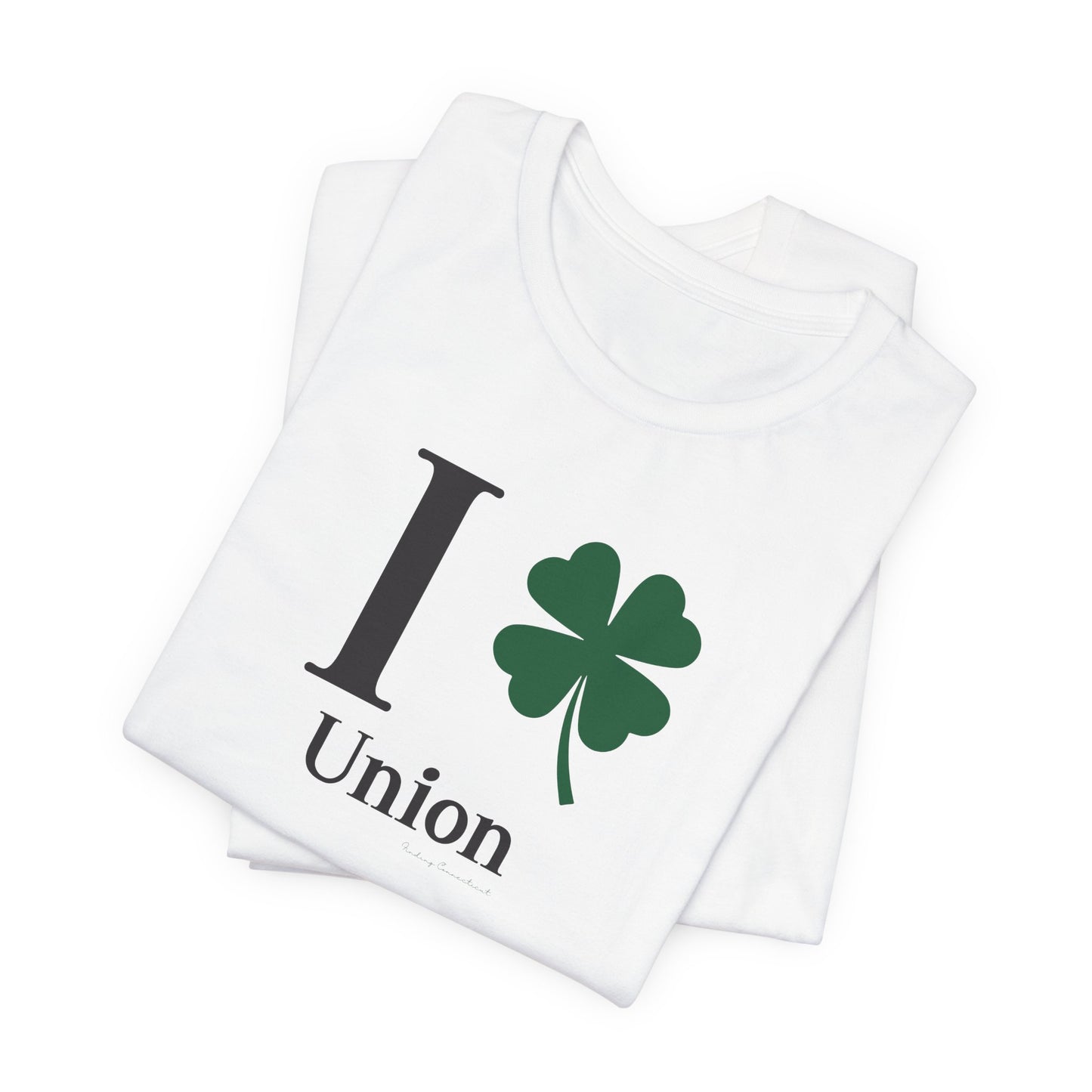 I Clover Union // Union ct unisex tank top shirt // finding connecticut
