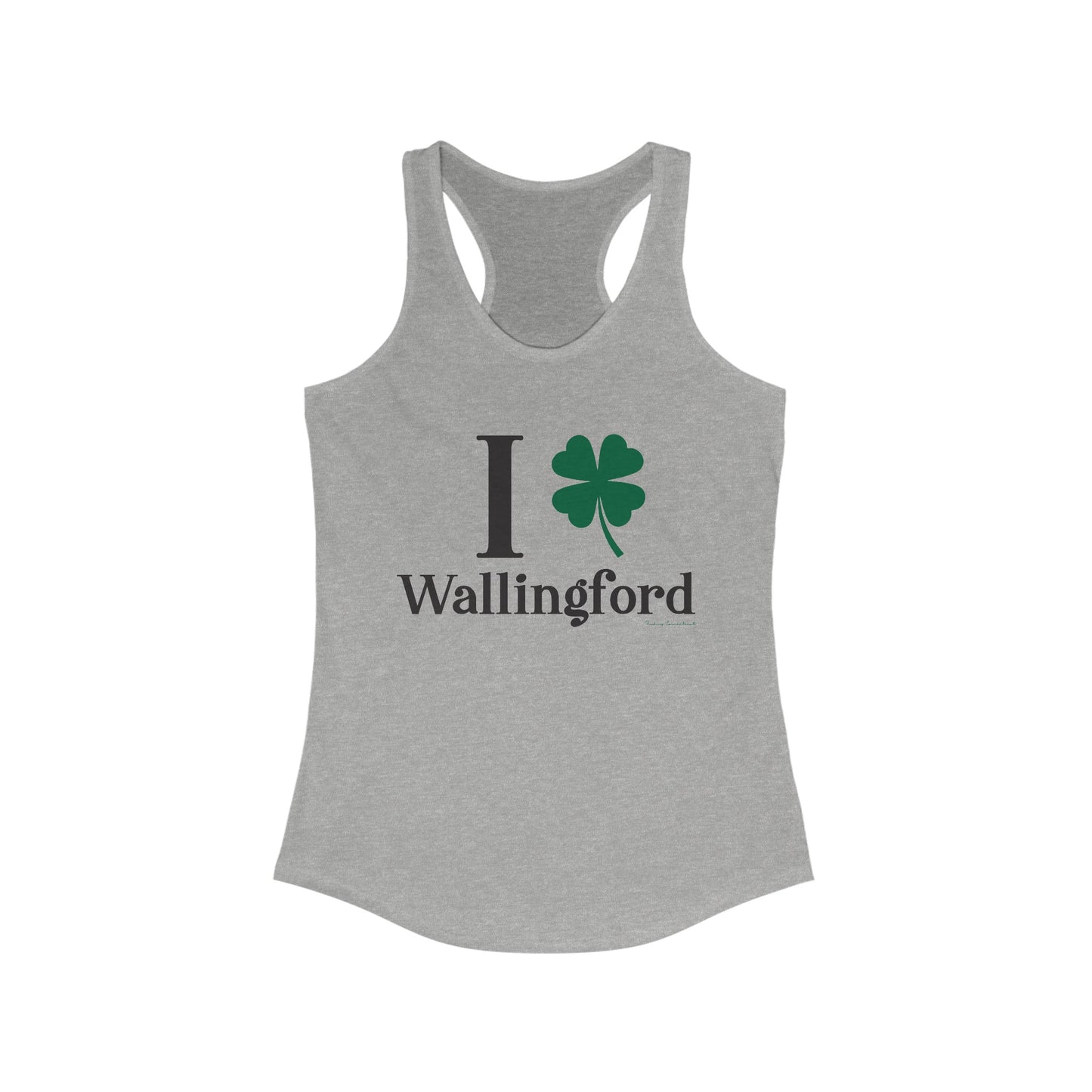 I Clover Wallingford // Wallingford CT unisex tank tops // finding connecticut