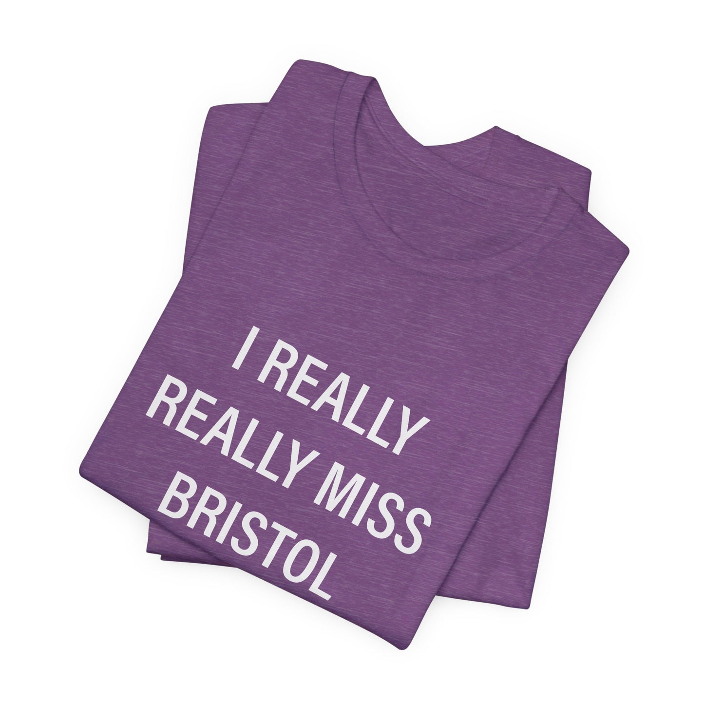 I Really Really Miss Bristol // Bristol CT t shirt/ finding connecticut