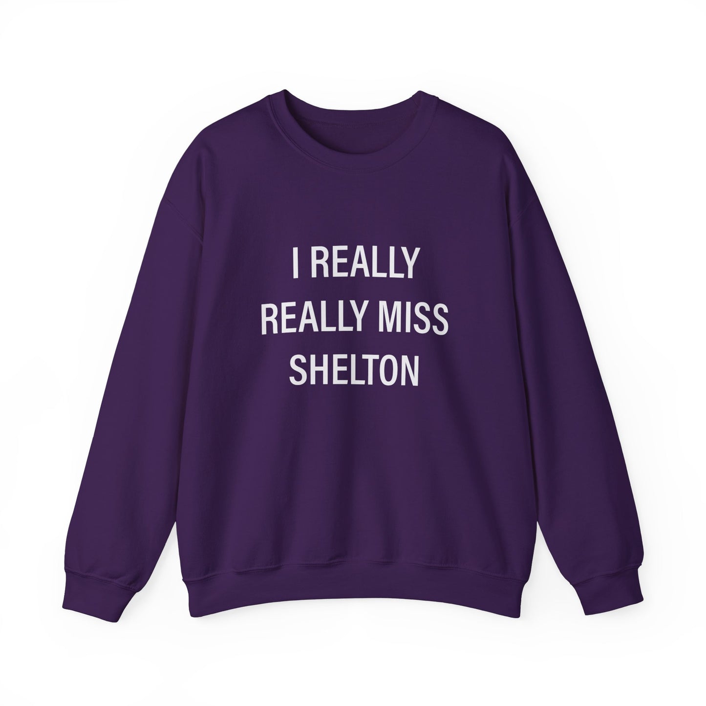 I Really Really Miss Shelton // Shelton CT unisex sweatshirt // finding connecticut