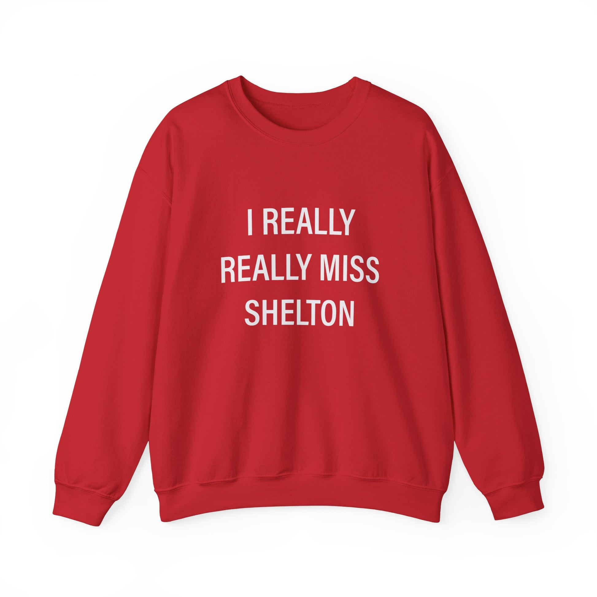 I Really Really Miss Shelton // Shelton CT unisex  sweatshirt   // finding connecticut