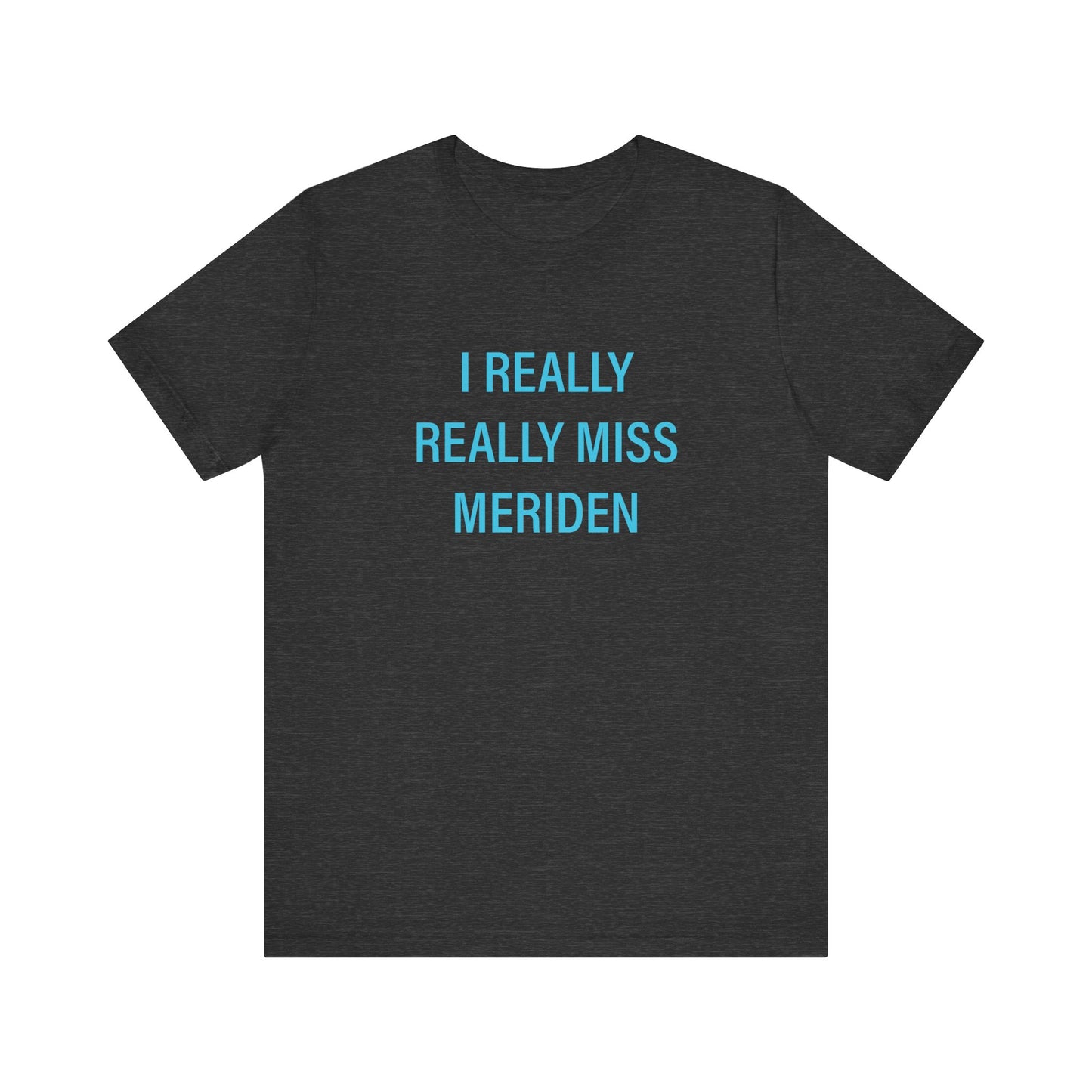 I Really Really Miss meriden // meriden connecticut unisex t shirt // finding connecticut