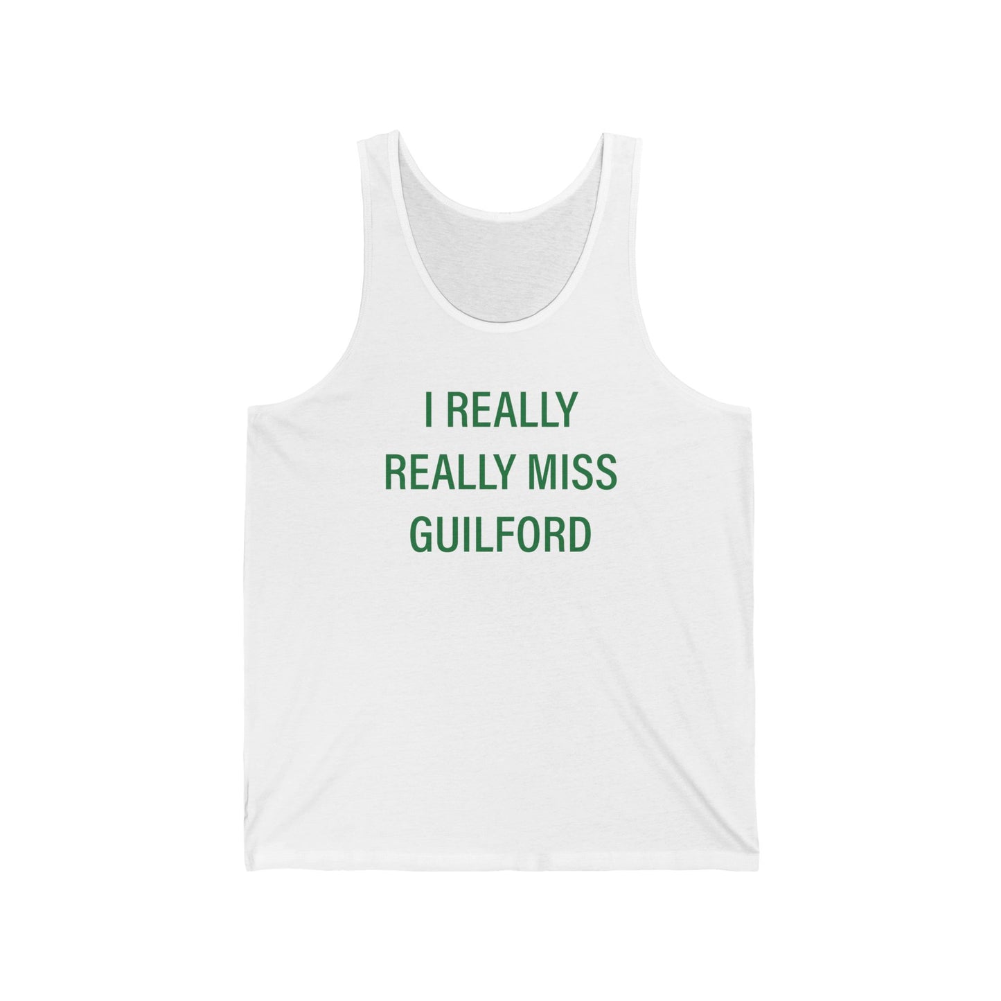 I Really really miss guilford // guilford connecticut unisex tank top shirts / finding connecticut