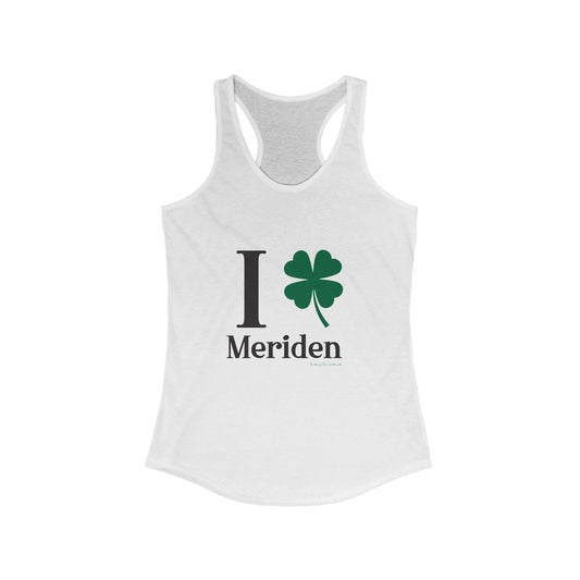 I clover Meriden // meriden CT women's tank top shirt  // finding connecticut