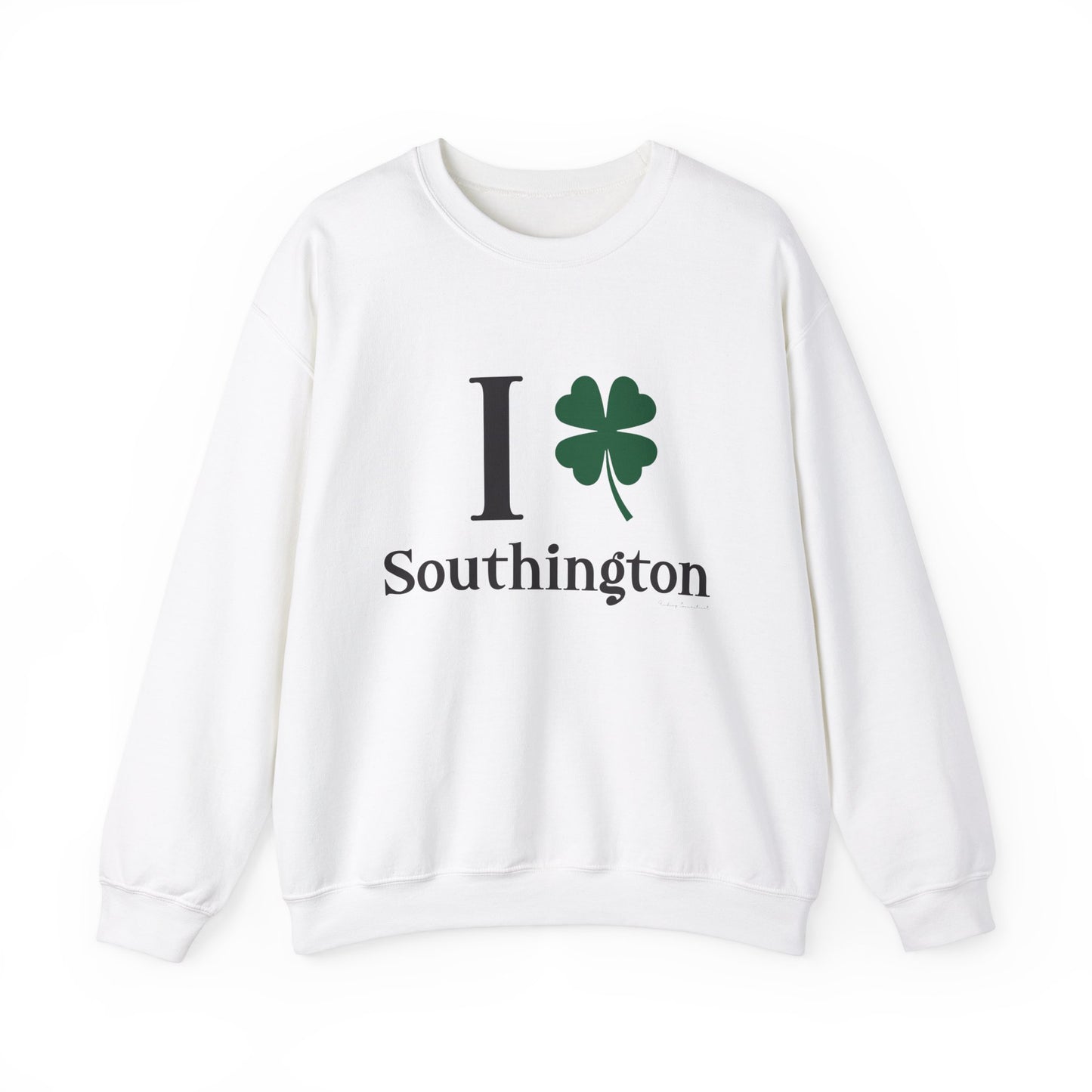 I clover Southington /// Southington CT st patricks day  adidas unisex sweatshirt / finding connecticut