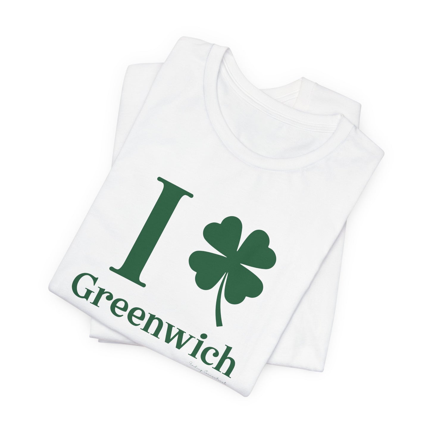 I clover greenwich // greenwich connecticut t shirt / finding connecticut