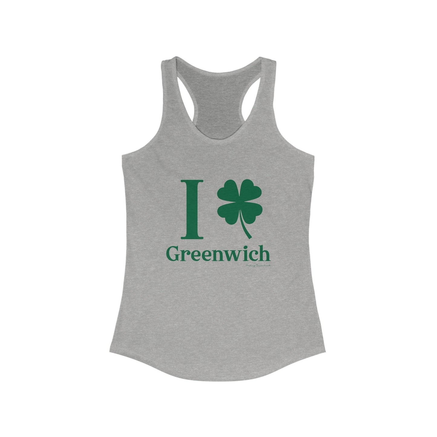 I clover greenwich // greenwich connecticut womens tank top shirt / finding connecticut