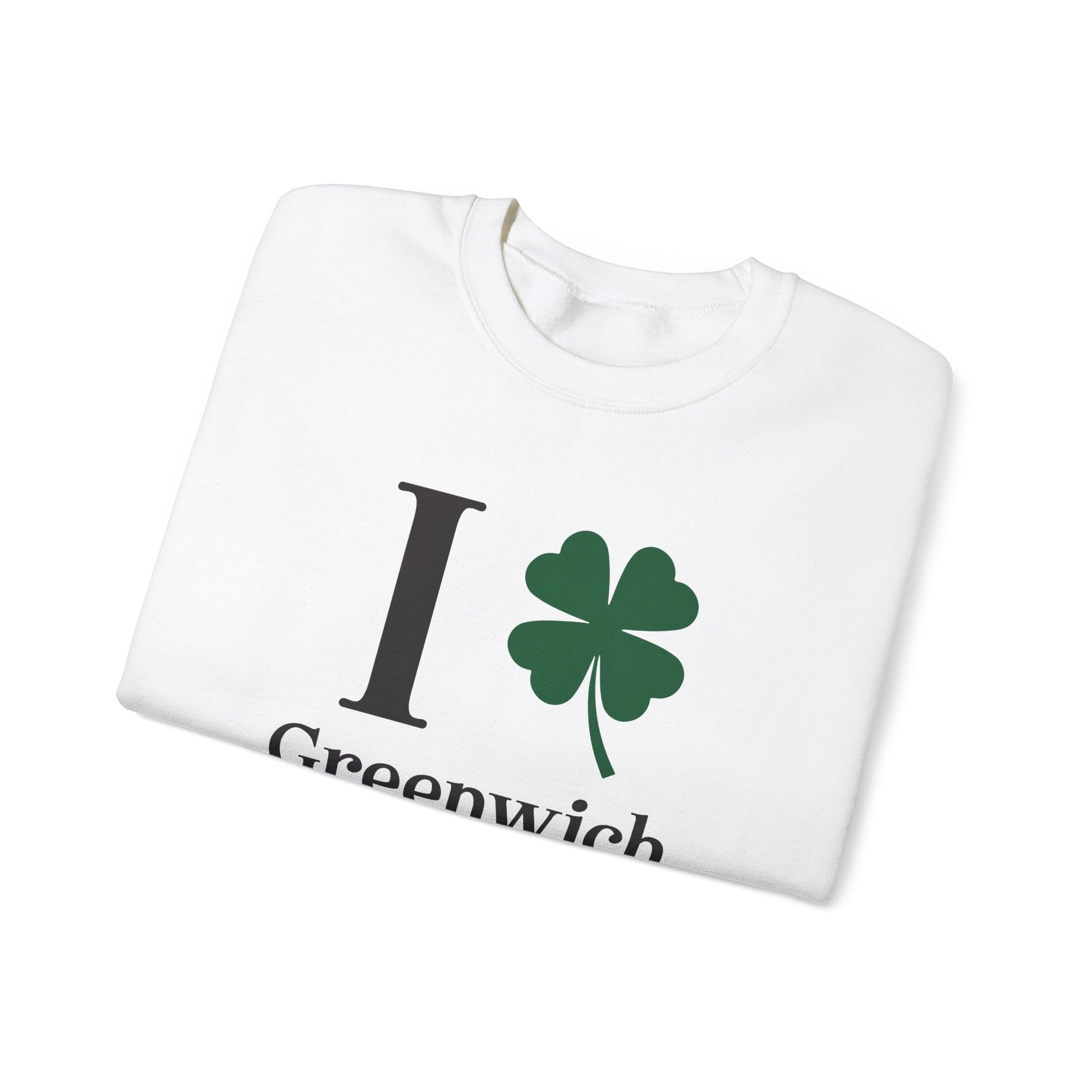 I clover greenwich // greenwich ct unisex sweatshirts // finding connecticut