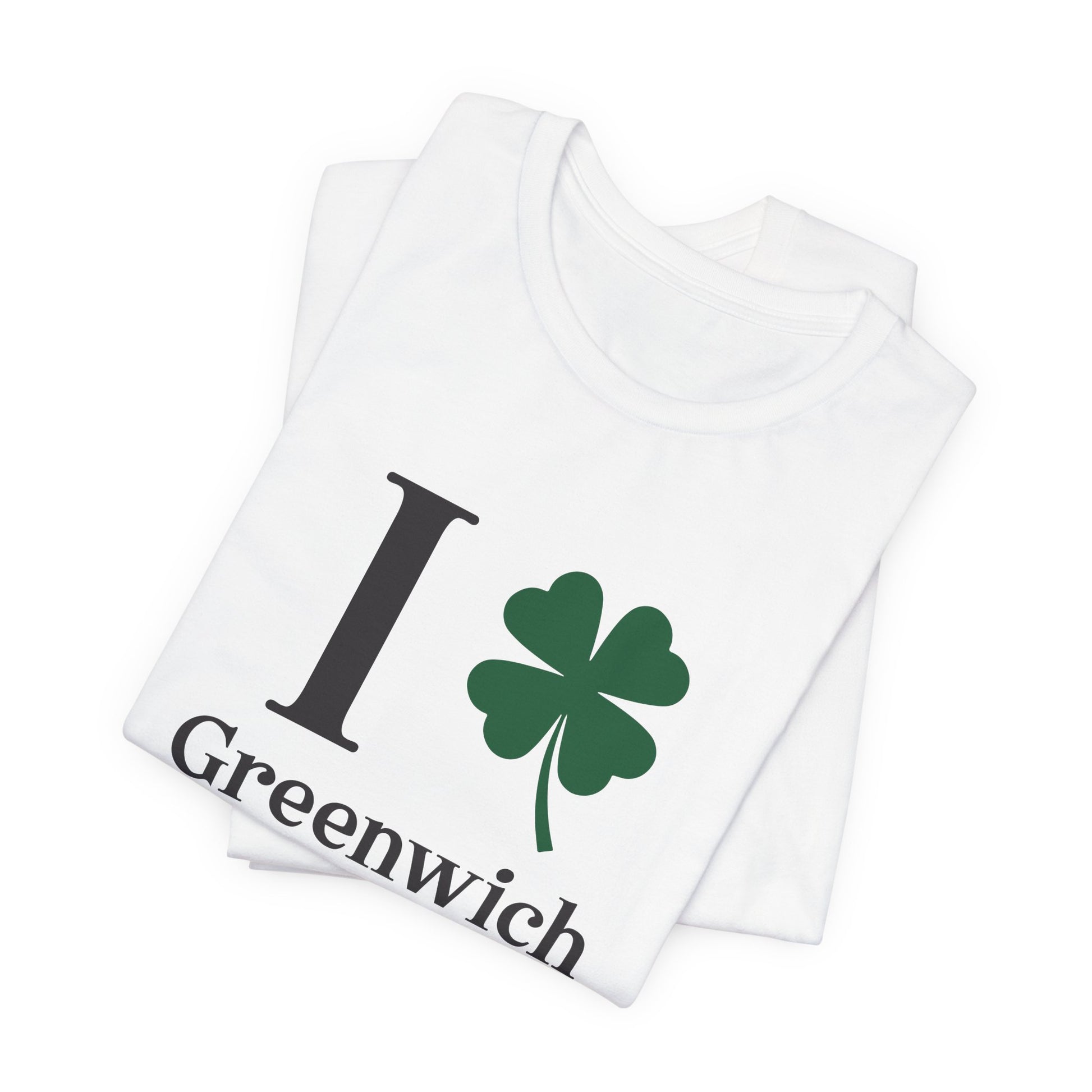 I clover greenwich // greenwich ct unisex t shirts // finding connecticut