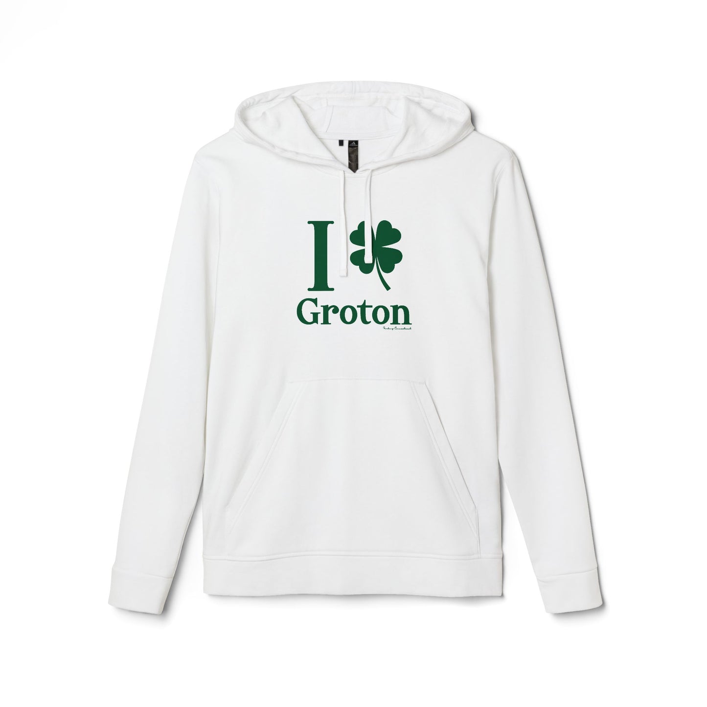 I clover groton // groton connecticut adidas hoodie sweatshirt // finding connecticut