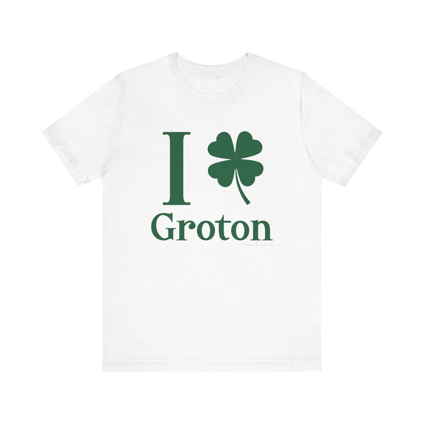 I clover groton // groton connecticut unisex t shirt // finding connecticut