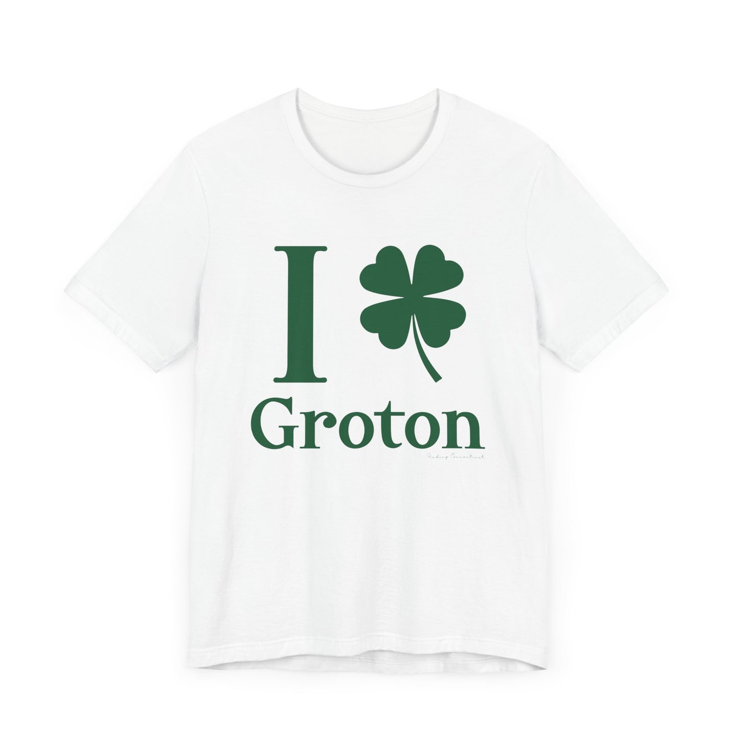 I clover groton // groton connecticut unisex t shirt // finding connecticut