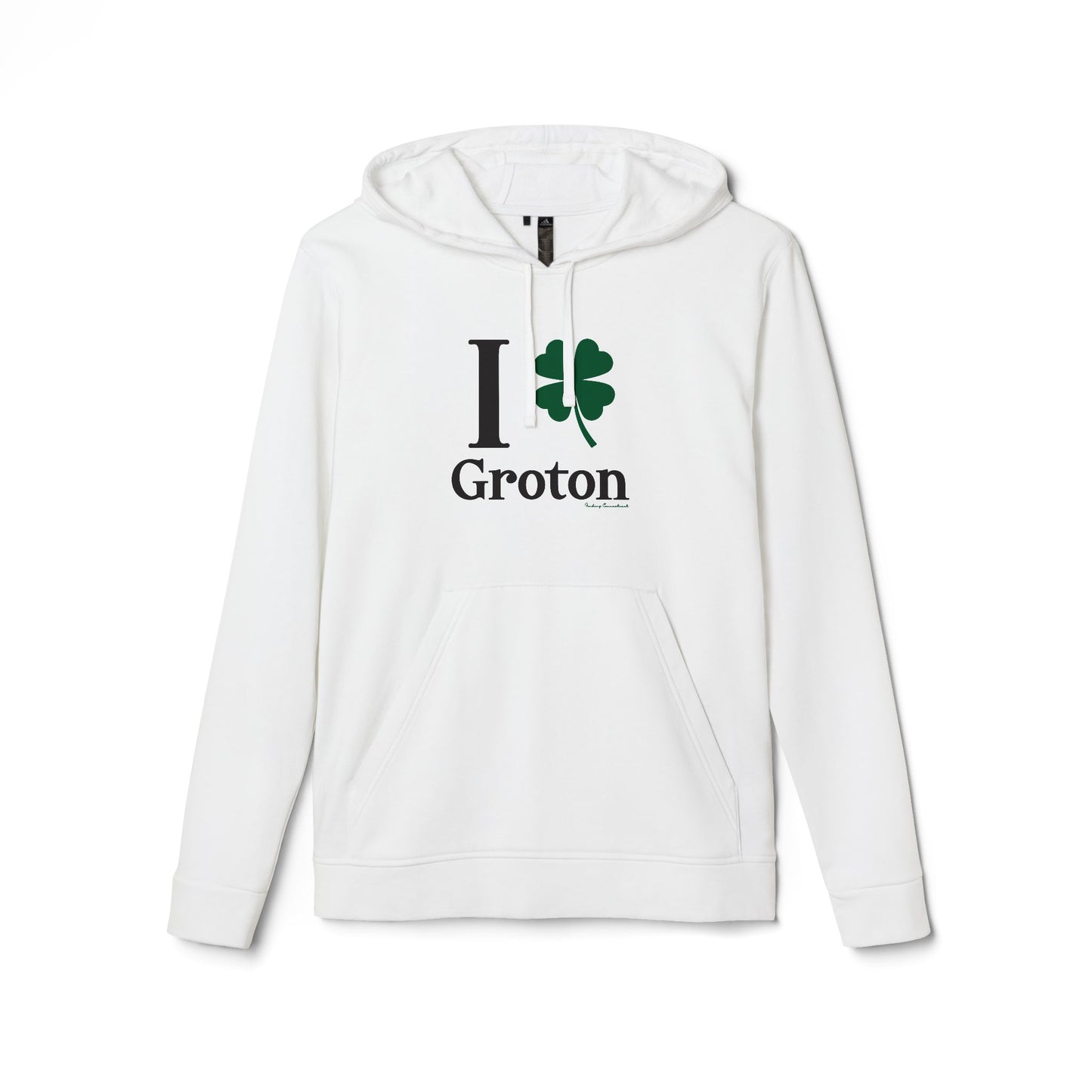 I clover groton // groton ct unisex adidas hoodie sweatshirt // finding connecticut