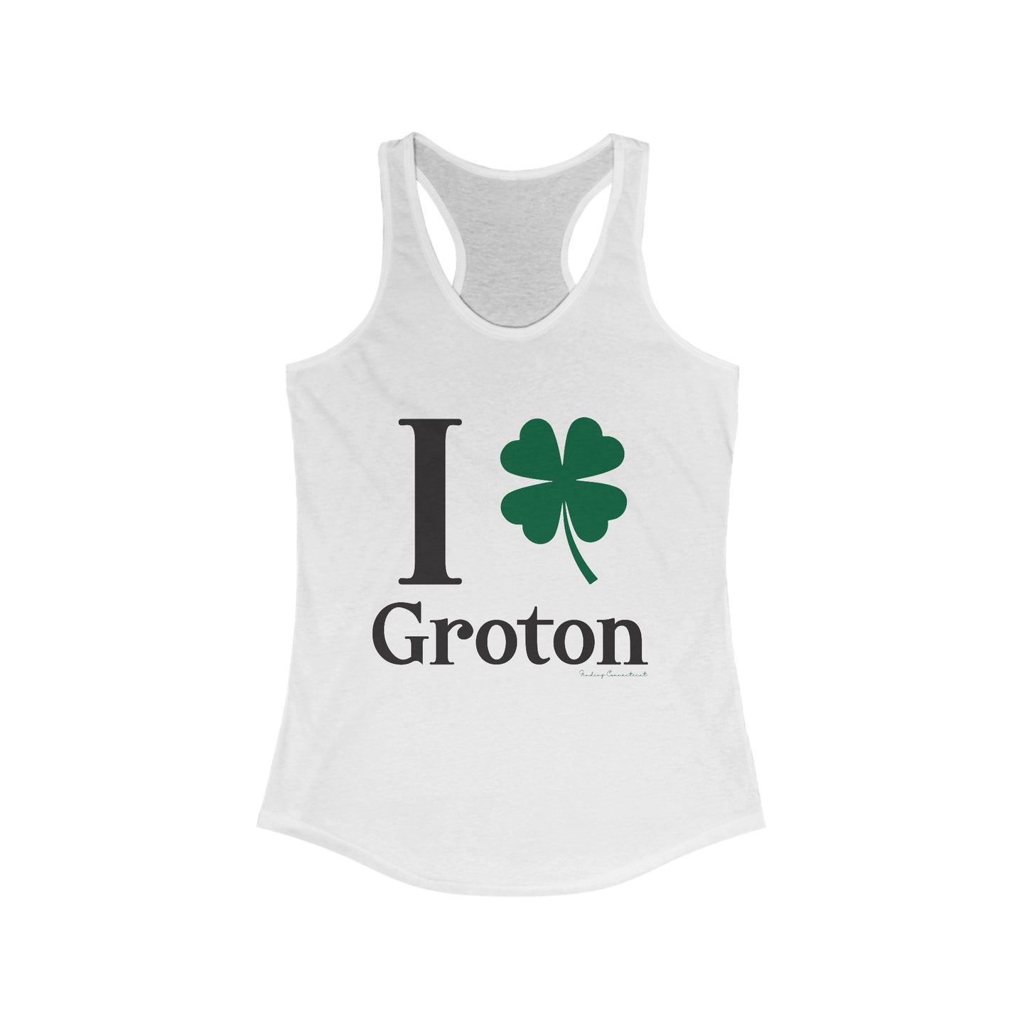 I clover groton // groton ct womens tank top shirt // finding connecticut