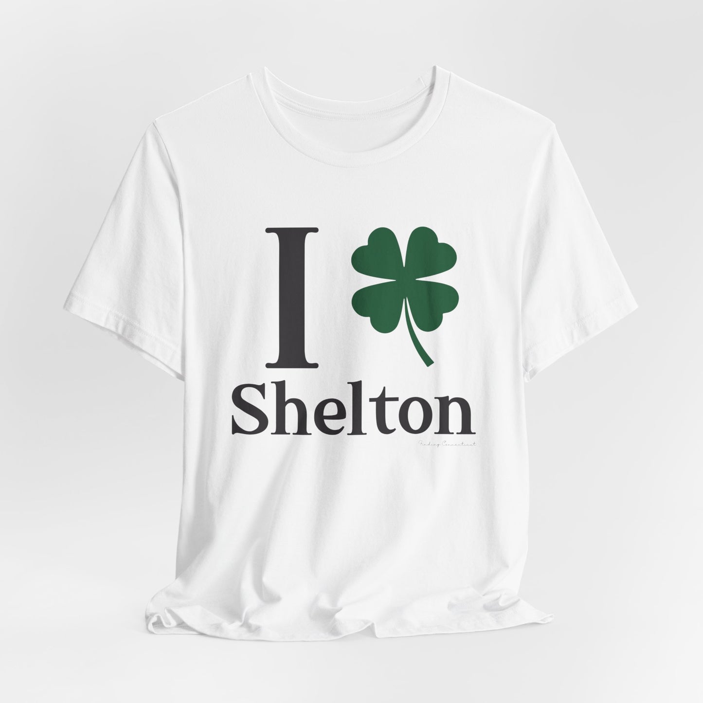 I clover shelton // shelton CT t shirt // finding connecticut