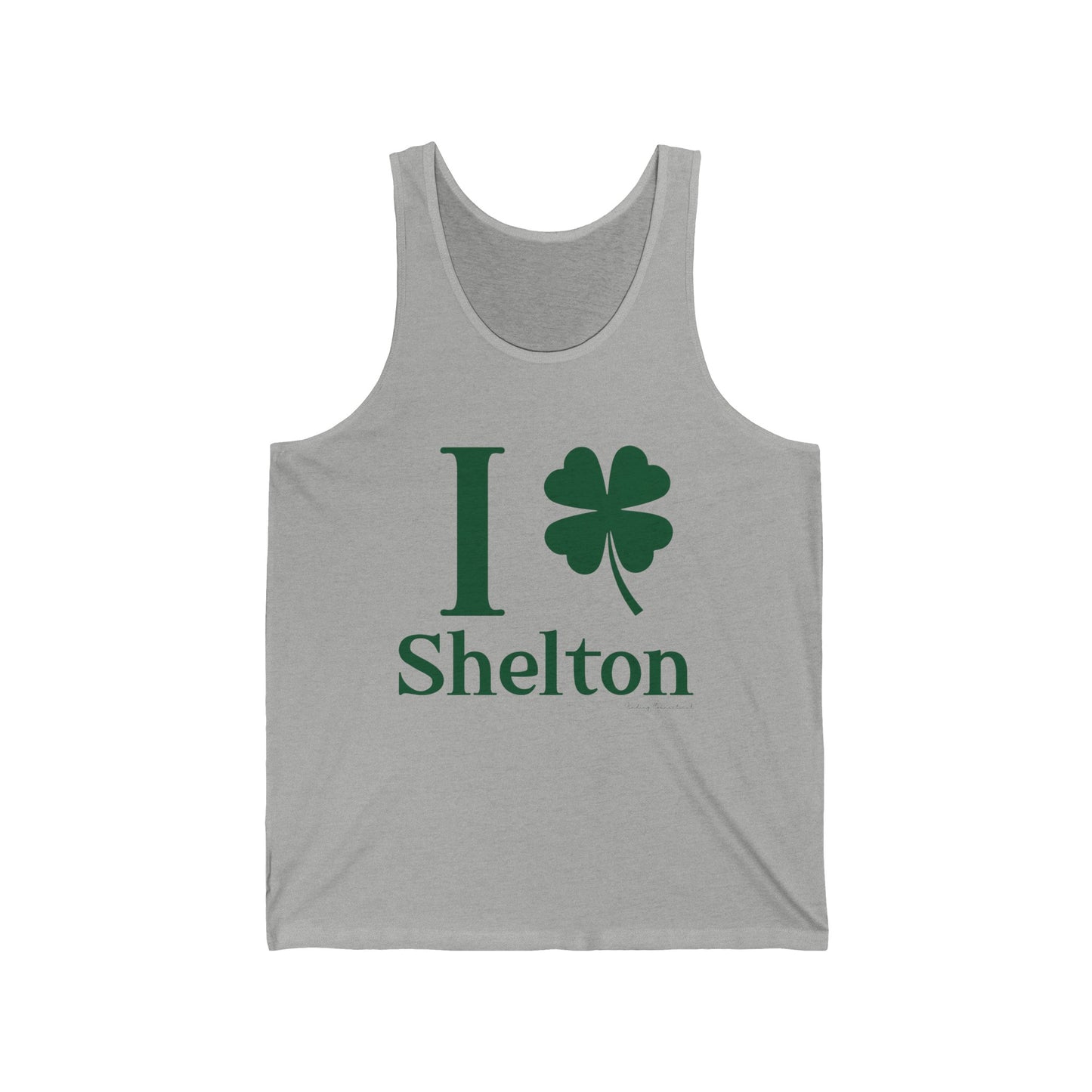 I clover shelton // shelton connecticut unisex tank top shirts // finding connecticut