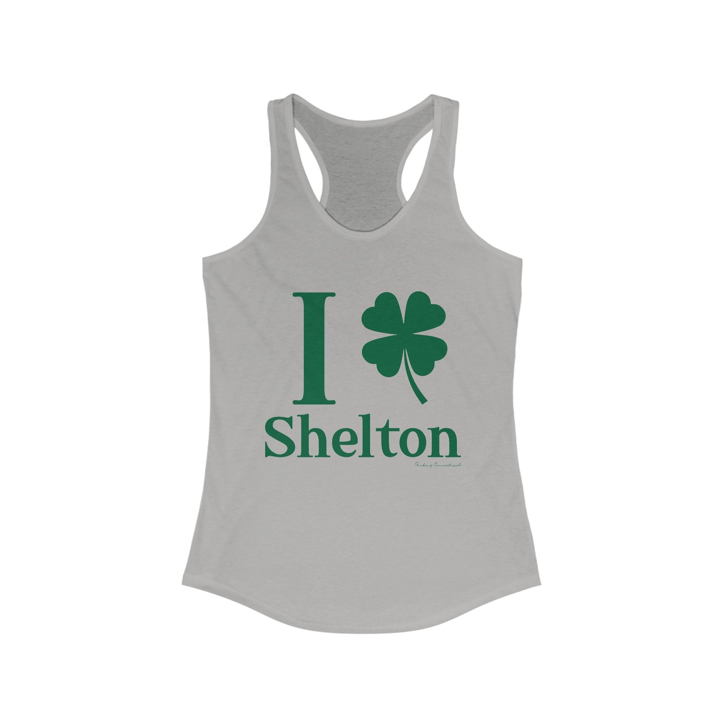 I clover shelton // shelton connecticut womans tank top shirts // finding connecticut