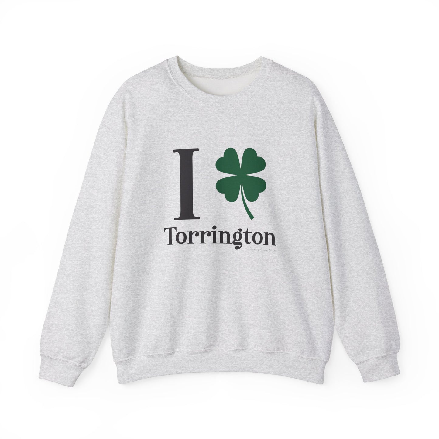 I clover torrington // torrington ct unisex sweatshirts // finding connecticut