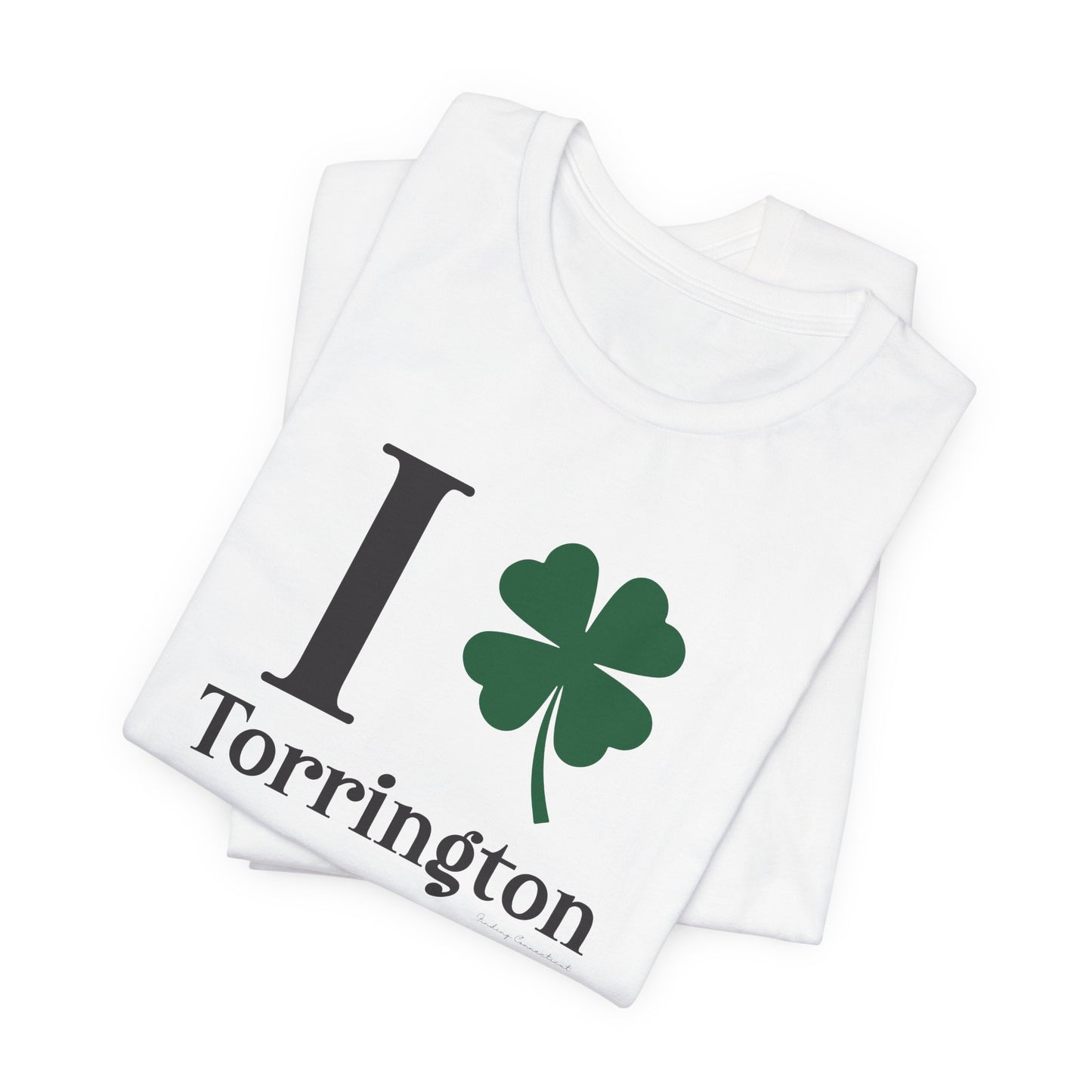 I clover torrington // torrington ct unisex t shirts // finding connecticut